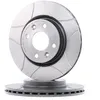 Image de BREMBO 09.5802.76 Disque de frein rainuré, revêtu, avec vis/boulons