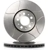 Image de BREMBO 09.7010.76 Disque de frein rainuré, revêtu, à haute teneur en carbone, avec vis/boulons