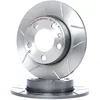 Image de BREMBO 08.7165.75 Disque de frein rainuré, revêtu, avec vis/boulons
