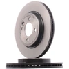 Image de BREMBO 09.8655.11 Disque de frein Essieu avant, ventilé de l'intérieur, revêtu, à haute teneur en carbone