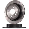 Image de BREMBO 08.9163.75 Disque de frein rainuré, revêtu, à haute teneur en carbone