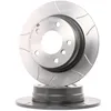Image de BREMBO 08.5366.76 Disque de frein rainuré, revêtu, avec vis/boulons