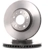 Image de BREMBO 09.5568.21 Disque de frein ventilé de l'intérieur, revêtu, avec vis/boulons