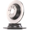 Image de BREMBO 08.A536.11 Disque de frein plein, revêtu