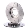 Image de BREMBO 08.9602.75 Disque de frein rainuré, revêtu, avec vis/boulons