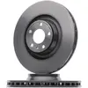 Image de BREMBO 09.8841.31 Disque de frein ventilé de l'intérieur, revêtu, à haute teneur en carbone, avec vis/boulons