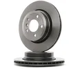 Image de BREMBO 09.9573.11 Disque de frein ventilé de l'intérieur, revêtu, à haute teneur en carbone, avec vis/boulons