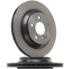 Image de BREMBO 09.9738.11 Disque de frein ventilé de l'intérieur, revêtu, à haute teneur en carbone, avec vis/boulons