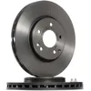 Image de BREMBO 09.8304.21 Disque de frein ventilé de l'intérieur, revêtu, à haute teneur en carbone, avec vis/boulons