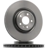 Image de BREMBO 09.B039.11 Disque de frein ventilé de l'intérieur, revêtu, à haute teneur en carbone, avec vis/boulons