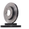 Image de BREMBO 09.5584.11 Disque de frein ventilé de l'intérieur, revêtu