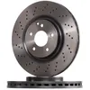 Image de BREMBO 09.A448.21 Disque de frein perforé/ventilé de l'intérieur, revêtu, à haute teneur en carbone, avec vis/boulons