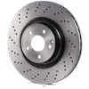 Image de BREMBO 09.A817.11 Disque de frein perforé/ventilé de l'intérieur, revêtu, à haute teneur en carbone, avec vis/boulons