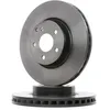 Image de BREMBO 09.A621.11 Disque de frein ventilé de l'intérieur, revêtu, à haute teneur en carbone, avec vis/boulons