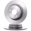 Image de BREMBO 08.A612.41 Disque de frein plein, revêtu, à haute teneur en carbone, avec vis/boulons