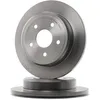 Image de BREMBO 08.A863.11 Disque de frein plein, revêtu