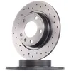 Image de BREMBO 08.9460.3X Disque de frein Essieu arrière, perforé, revêtu, avec vis/boulons