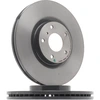 Image de BREMBO 09.B266.11 Disque de frein ventilé de l'intérieur, revêtu