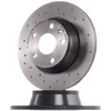 Image de BREMBO 08.9769.1X Disque de frein perforé, revêtu, avec vis/boulons