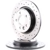 Image de BREMBO 08.9975.1X Disque de frein perforé, revêtu
