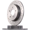 Image de BREMBO 08.A725.1X Disque de frein perforé, revêtu