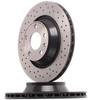 Image de BREMBO 09.9768.1X Disque de frein perforé/ventilé de l'intérieur, revêtu, avec vis/boulons