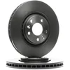 Image de BREMBO 09.B352.11 Disque de frein ventilé de l'intérieur, revêtu, à haute teneur en carbone, avec vis/boulons