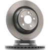 Image de BREMBO 09.B745.41 Disque de frein ventilé de l'intérieur, revêtu, à haute teneur en carbone, avec vis/boulons