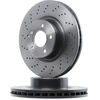 Image de BREMBO 09.A353.11 Disque de frein perforé/ventilé de l'intérieur, revêtu, à haute teneur en carbone, avec vis/boulons