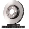 Image de BREMBO 09.B344.41 Disque de frein ventilé de l'intérieur, revêtu, à haute teneur en carbone, avec vis/boulons
