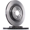 Image de BREMBO 09.B312.11 Disque de frein ventilé de l'intérieur, revêtu, à haute teneur en carbone