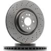 Image de BREMBO 09.A958.21 Disque de frein perforé/ventilé de l'intérieur, revêtu, à haute teneur en carbone, avec vis/boulons