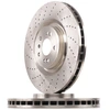 Image de BREMBO 09.A960.21 Disque de frein perforé/ventilé de l'intérieur, revêtu, à haute teneur en carbone, avec vis/boulons