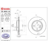 Image de BREMBO 09.8655.21 Disque de frein ventilé de l'intérieur, revêtu, à haute teneur en carbone