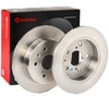 Image de BREMBO 08.B557.10 Disque de frein PRIME LINE plein, avec vis/boulons