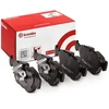 Image de BREMBO P 06 022 Jeu de plaquettes de frein PRIME LINE préparé pour l'indicateur d'usure, avec tôle anti-bruit, avec accessoires