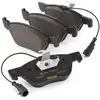 Image de RIDEX 402B0058 Jeu de plaquettes de frein Essieu avant, contact de signal d'usure inclus