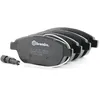 Image de BREMBO P 23 087 Jeu de plaquettes de frein PRIME LINE contact de signal d'usure inclus, avec tôle anti-bruit, avec accessoires