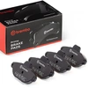 Image de BREMBO P 23 096 Jeu de plaquettes de frein PRIME LINE contact de signal d'usure exclu, avec tôle anti-bruit, sans accessoires