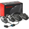 Image de BREMBO P 24 034 Jeu de plaquettes de frein PRIME LINE contact de signal d'usure inclus, avec tôle anti-bruit, avec accessoires