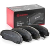 Image de BREMBO P 28 034 Jeu de plaquettes de frein PRIME LINE avec indicateur d'usure, avec tôle anti-bruit, sans accessoires