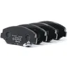 Image de BREMBO P 28 035 Jeu de plaquettes de frein PRIME LINE avec indicateur d'usure, avec tôle anti-bruit, sans accessoires