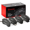Image de BREMBO P 30 017 Jeu de plaquettes de frein PRIME LINE avec indicateur d'usure, avec tôle anti-bruit, sans accessoires
