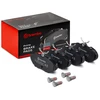 Image de BREMBO P 36 013 Jeu de plaquettes de frein PRIME LINE contact de signal d'usure exclu, avec tôle anti-bruit, avec accessoires