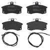 Image de BREMBO P 41 004 Jeu de plaquettes de frein PRIME LINE avec indicateur d'usure, avec tôle anti-bruit, avec accessoires