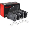Image de BREMBO P 49 016 Jeu de plaquettes de frein PRIME LINE avec indicateur d'usure, avec tôle anti-bruit, avec accessoires
