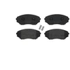 Image de BREMBO P 49 028 Jeu de plaquettes de frein PRIME LINE avec indicateur d'usure, avec tôle anti-bruit, avec accessoires