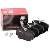 Image de BREMBO P 50 011 Jeu de plaquettes de frein PRIME LINE préparé pour l'indicateur d'usure, avec tôle anti-bruit, avec accessoires