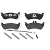 Image de BREMBO P 50 044 Jeu de plaquettes de frein PRIME LINE contact de signal d'usure inclus, avec tôle anti-bruit, avec accessoires
