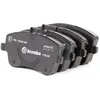 Image de BREMBO P 50 045 Jeu de plaquettes de frein PRIME LINE - Ring, préparé pour l'indicateur d'usure, avec tôle anti-bruit, avec accessoires